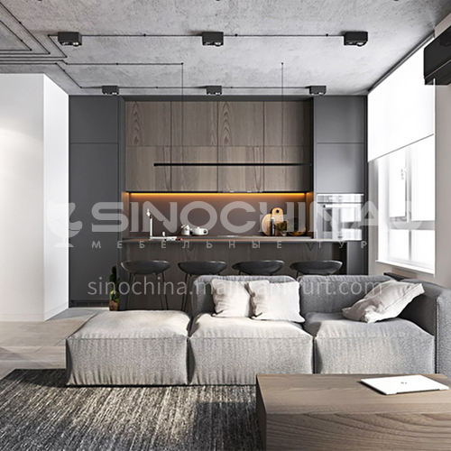 Apartment-Industrial style apartment design   AIS1035
